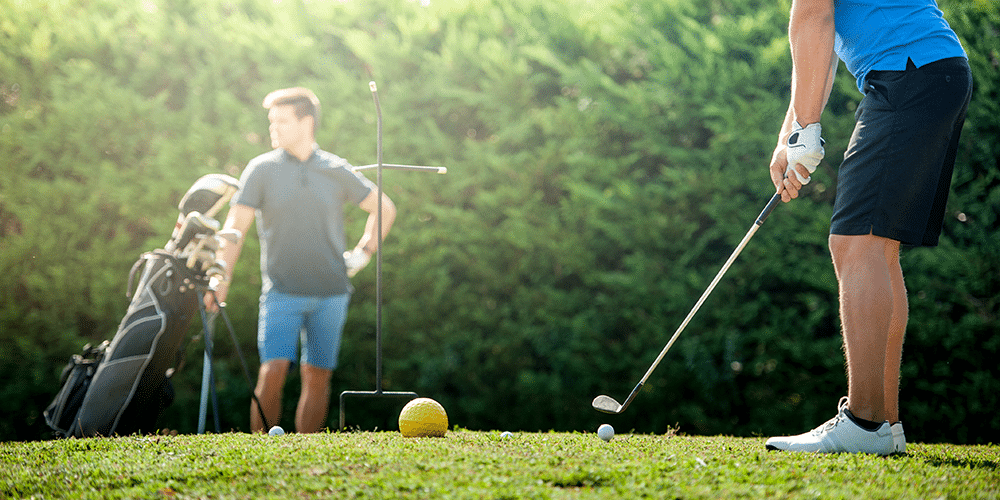 First Golfing Experience